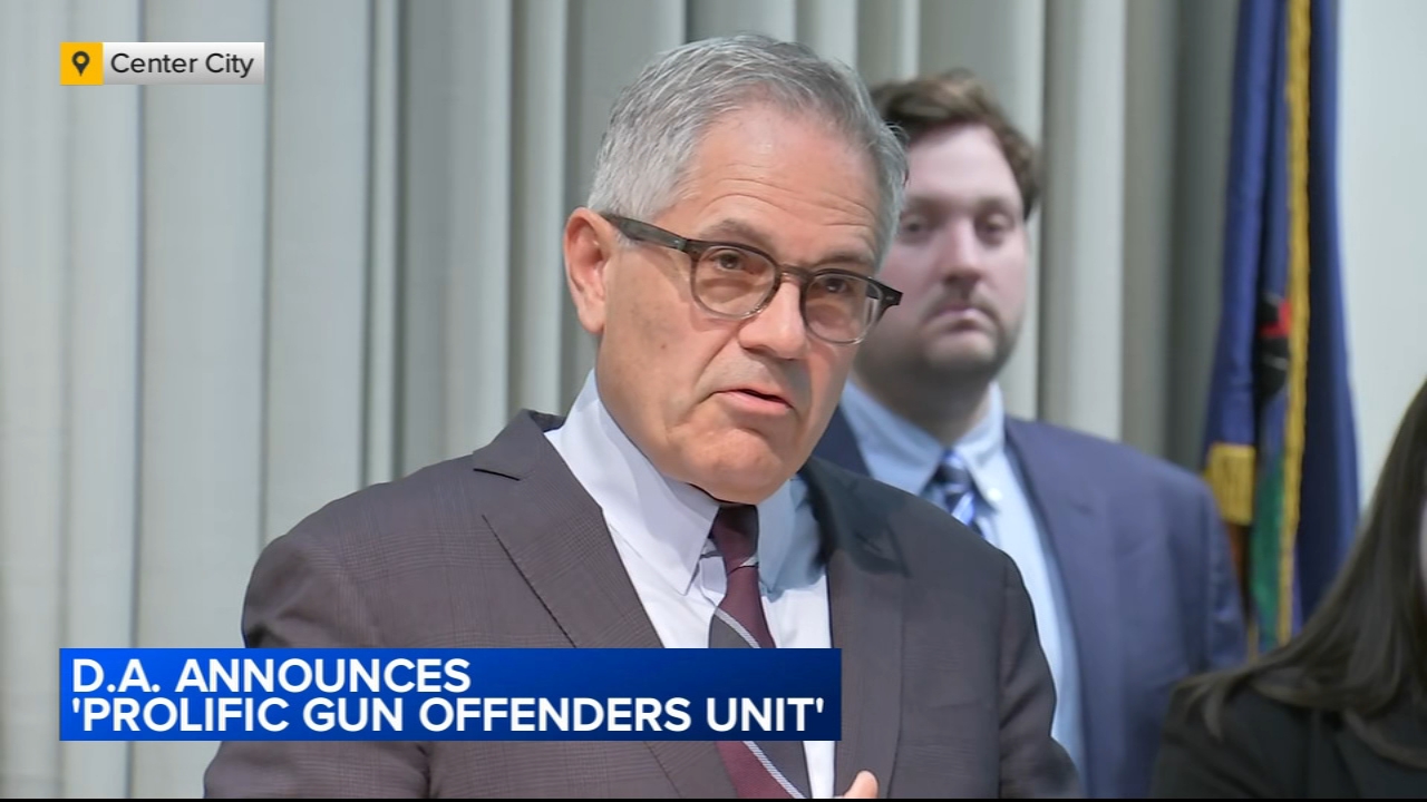 Philadelphia's D.A. launches a new unit to target repeat gun offenders