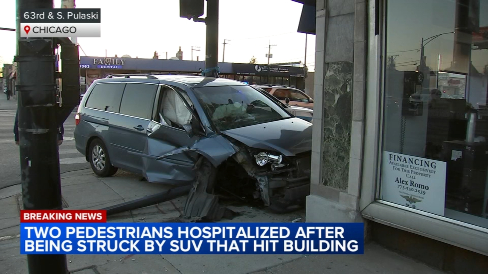 63rd and Pulaski crash leaves 2 pedestrians seriously injured in West ...