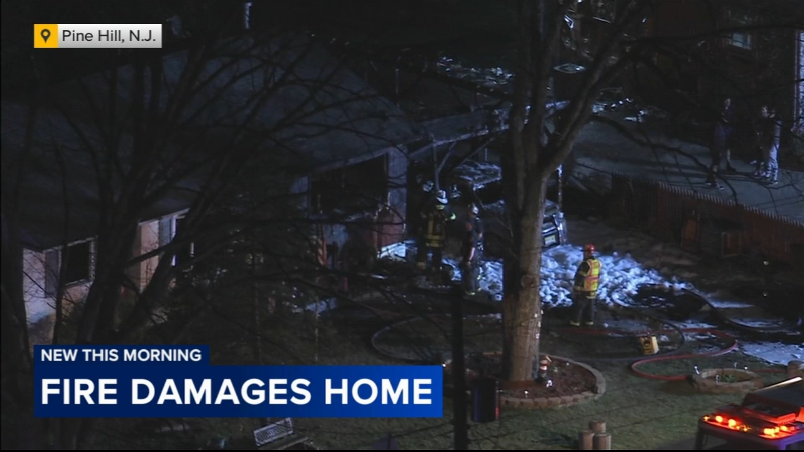 Fire damages home on Turnersville Road in Pine Hill, New Jersey - 6abc ...