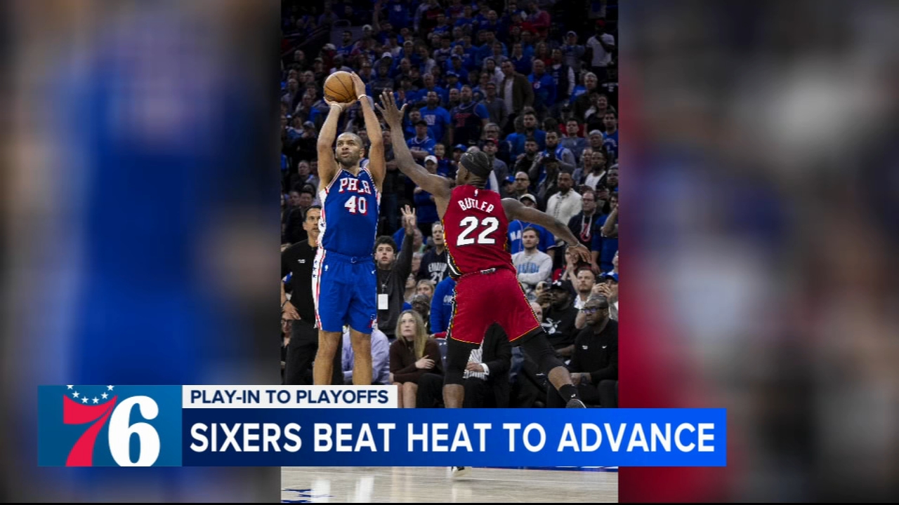 76ers beat Heat to advance to NBA playoffs