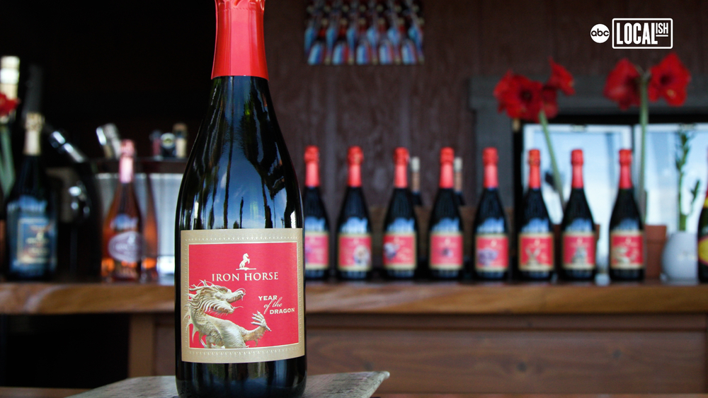Celebrate Lunar New Year with a bottle of "Dragon" brut