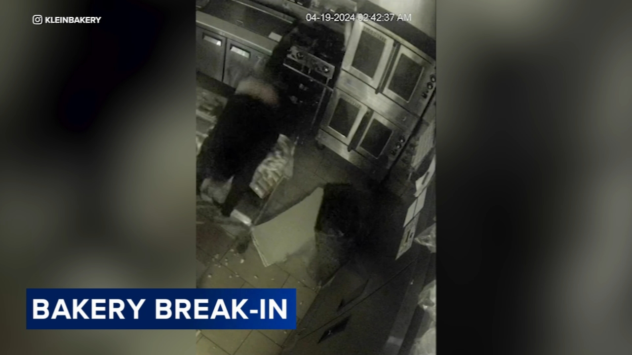 Would-be burglar falls through ceiling at North Side bakery | VIDEO