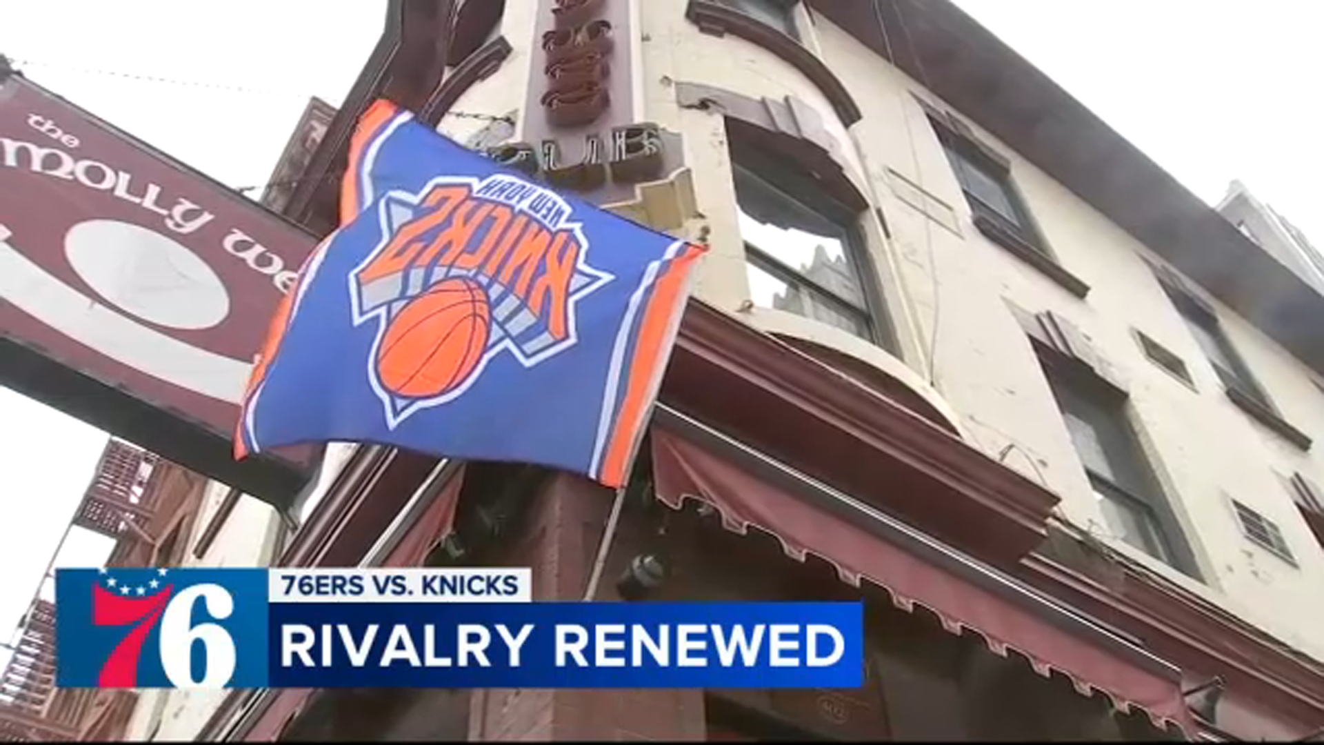 New Yorkers weigh in on Knicks-76ers playoff series