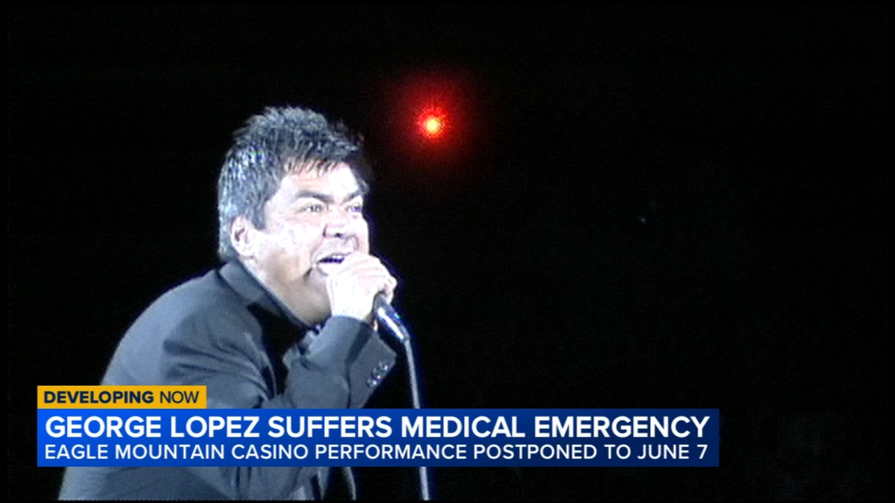 George Lopez postpones Eagle Mountain Casino show due to medical emergency