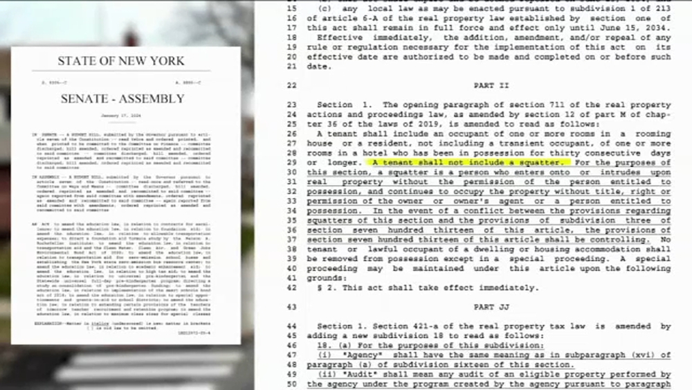 Hochul signs new squatter law after 7 On Your Side Investigation