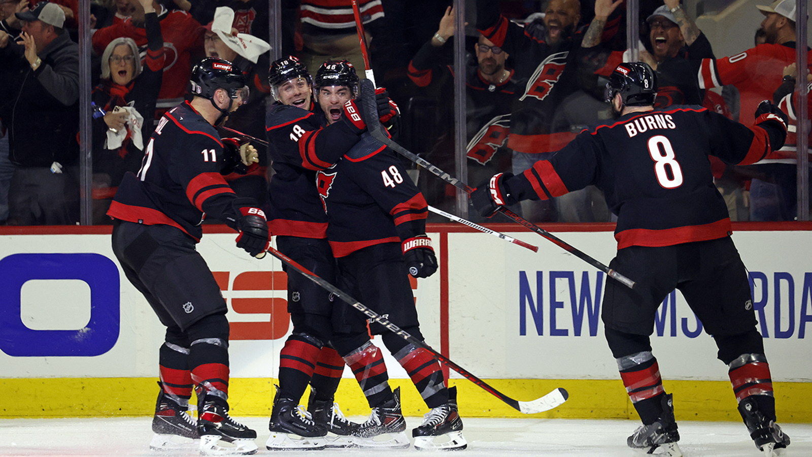 Canes NHL Playoffs 2024 Hurricanes rally from 3 goals down to stun