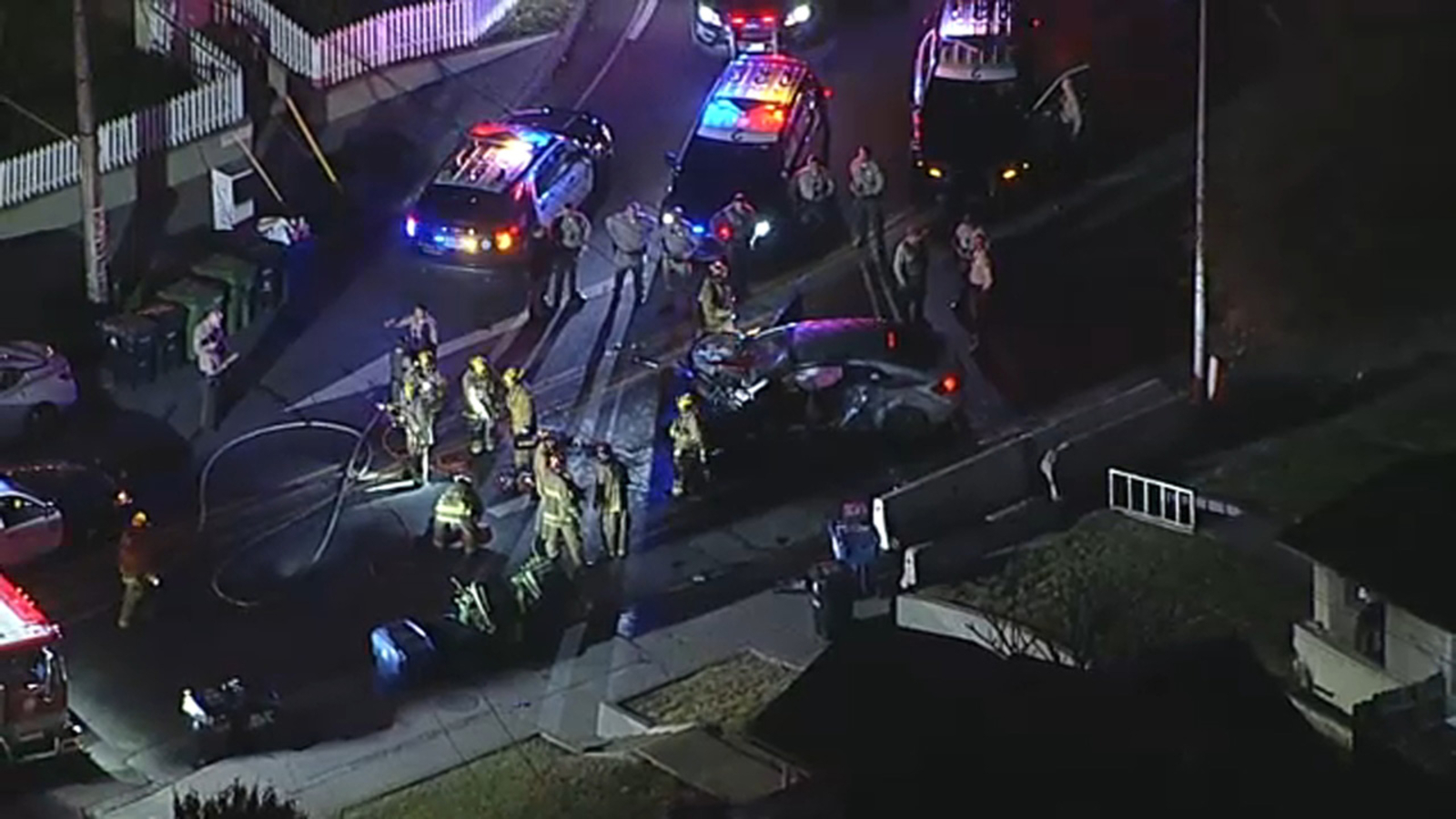 4 juveniles trapped in vehicle, injured in Boyle Heights crash after sheriff's chase ABC7 Los