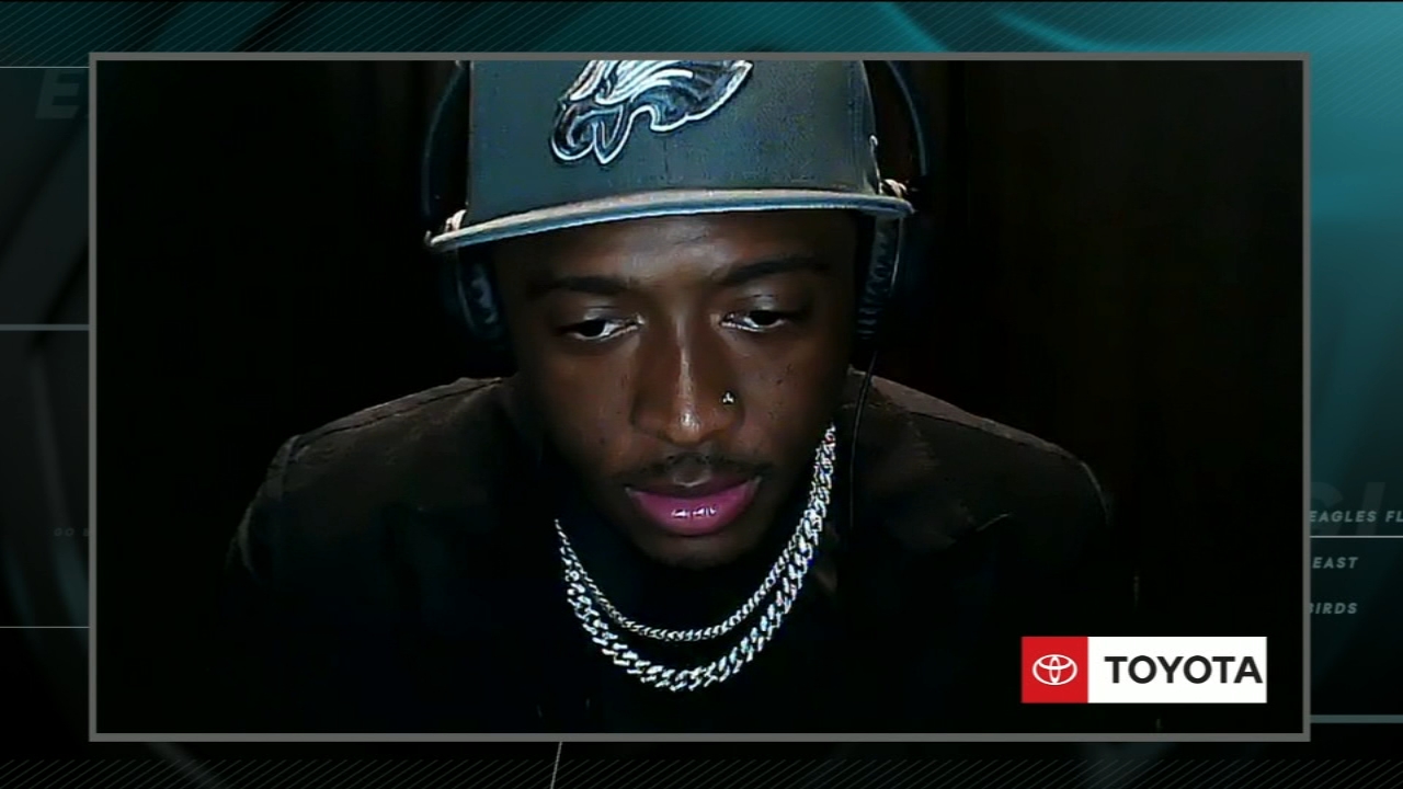 Newest Eagle Quinyon Mitchell speaks to media after NFL Draft