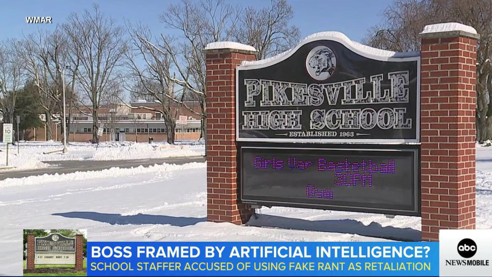 Disgruntled exathletic director used AI to generate fake racist rant in Pikesville HS principal Disgruntled exathletic director used AI to generate fake racist rant in Pikesville HS principal