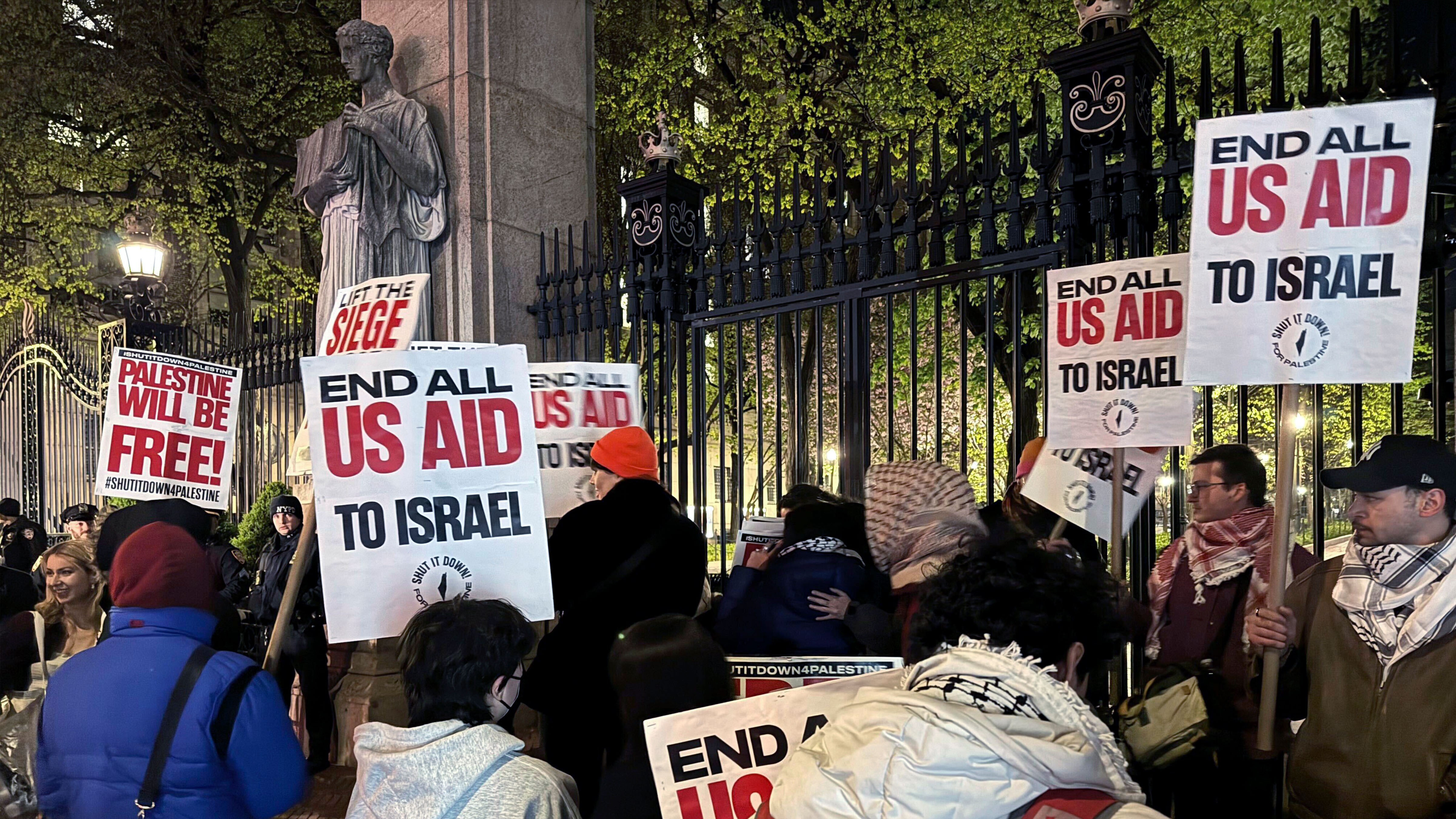 Hundreds arrested as universities crack down on pro-Palestinian encampments