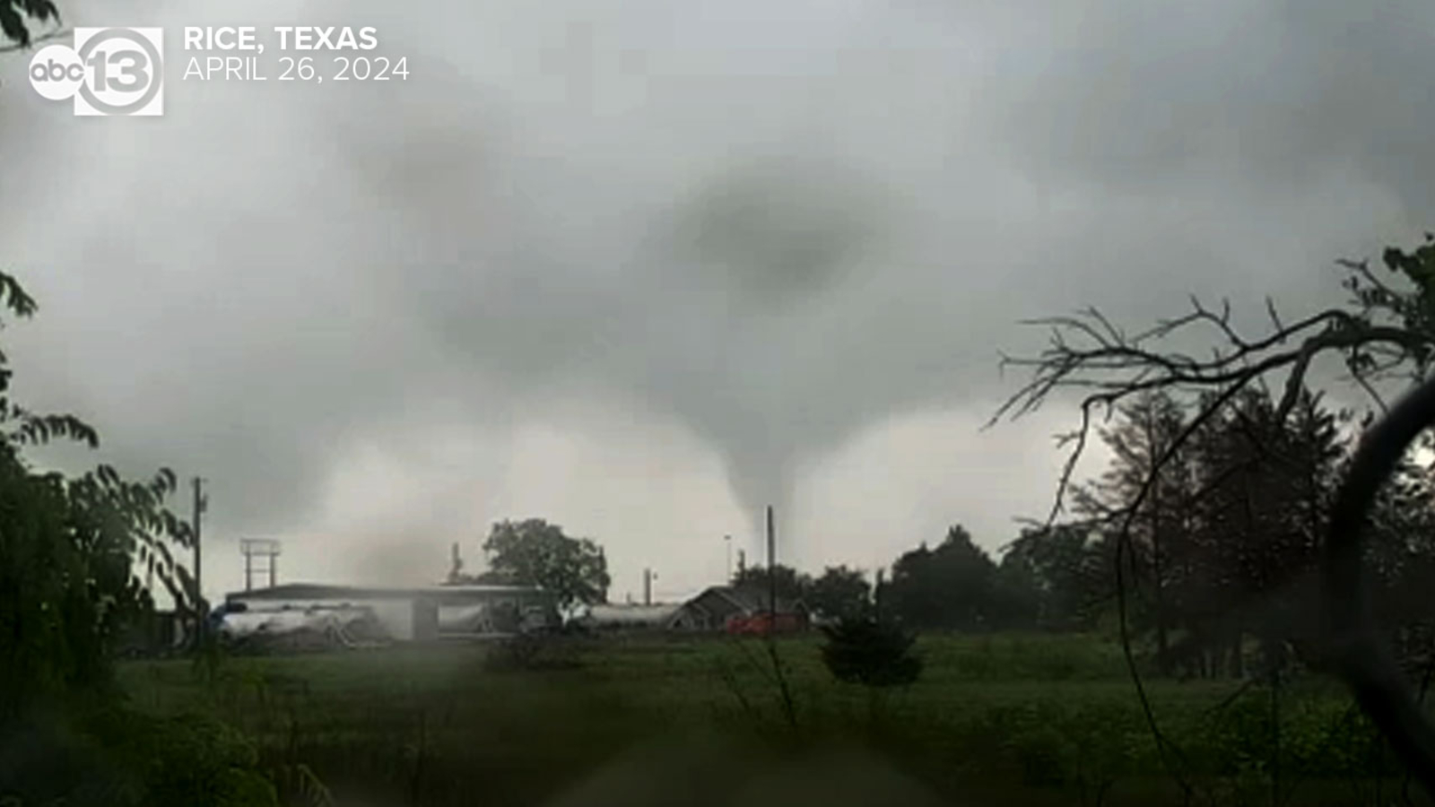Texas severe weather: Tornado confirmed near Corsicana - ABC13 Houston