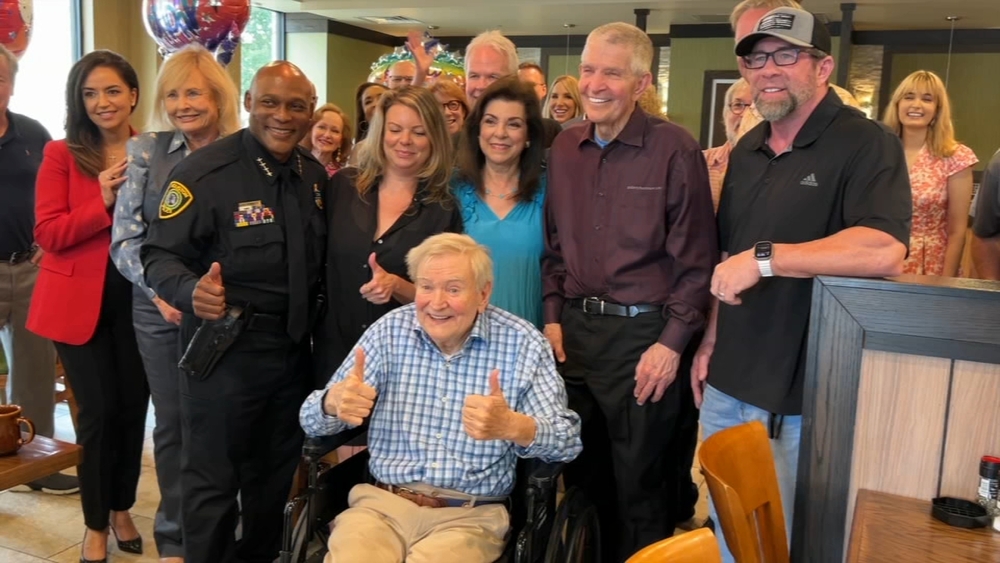 ABC13's Dave Ward gets a surprise of a lifetime on 85th birthday