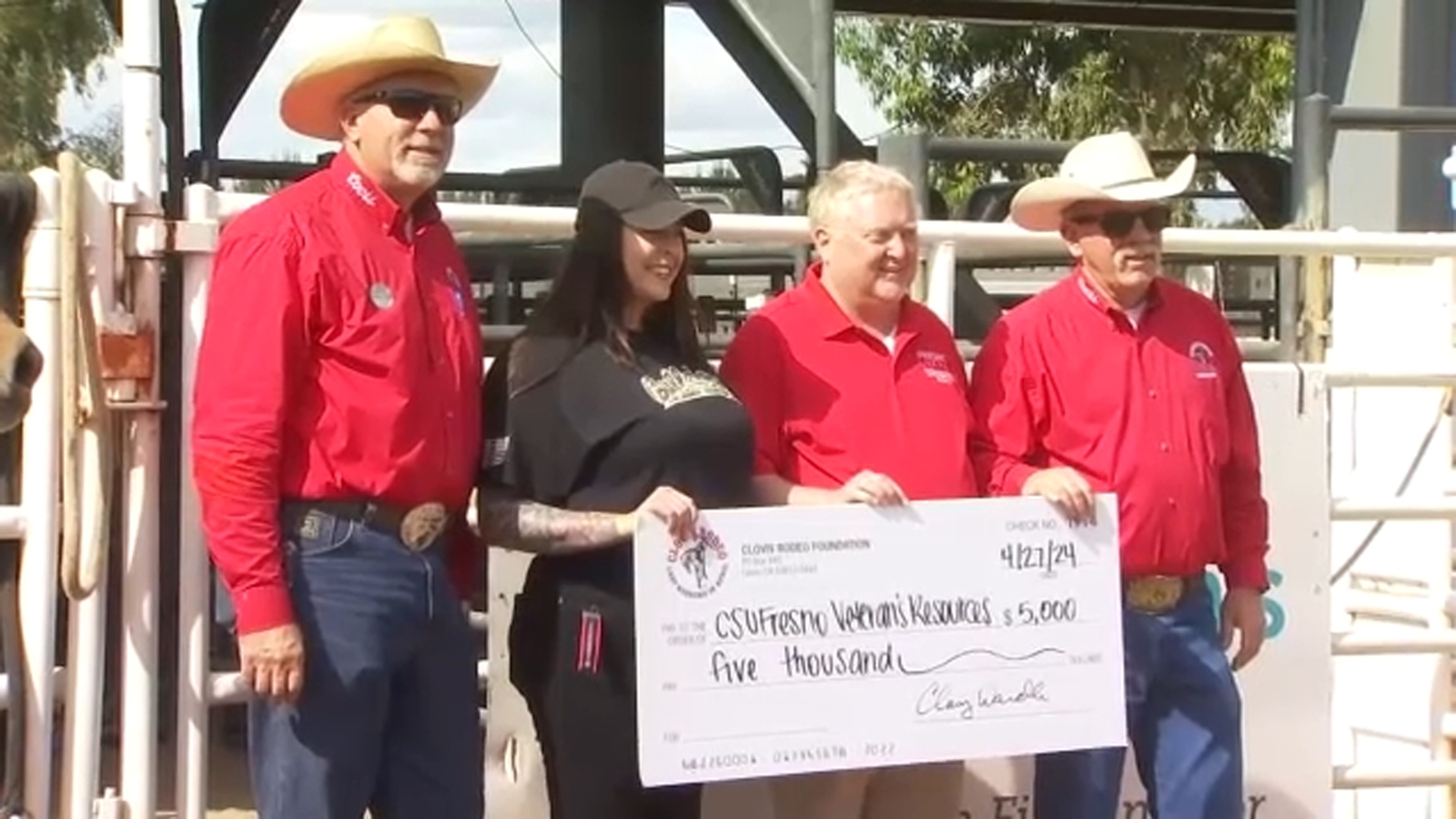 Money raised from the Clovis Rodeo helps supports Central Valley non-profits groups