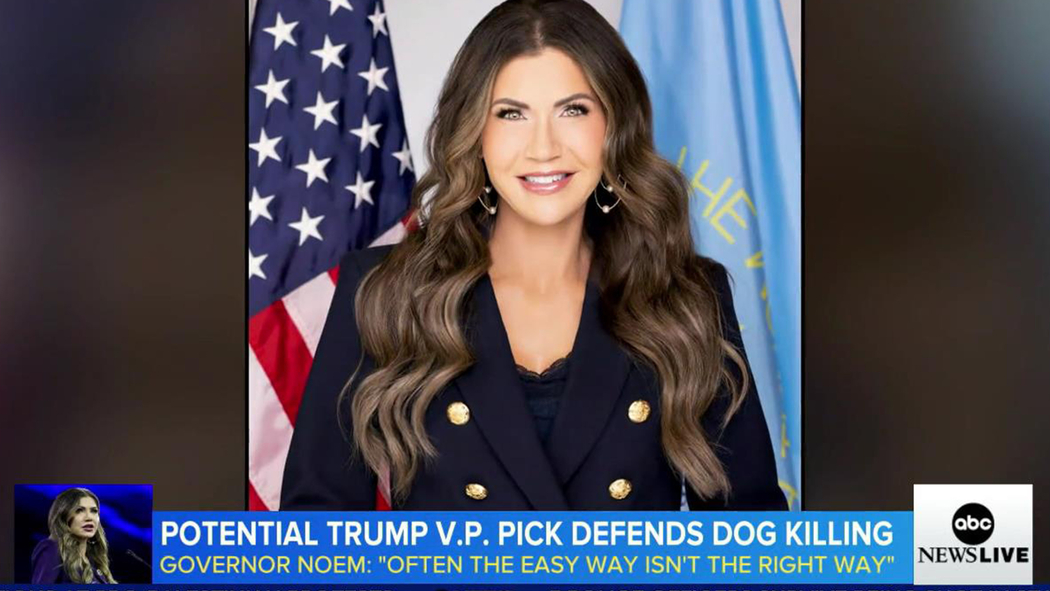 does kristi noem chew tobacco Kristi Noem sued over social