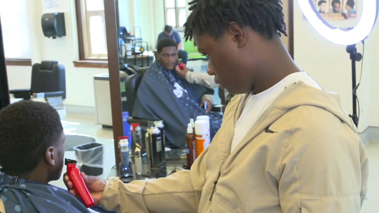 Philadelphia barber shop program helps high school students learn entrepreneurial skills