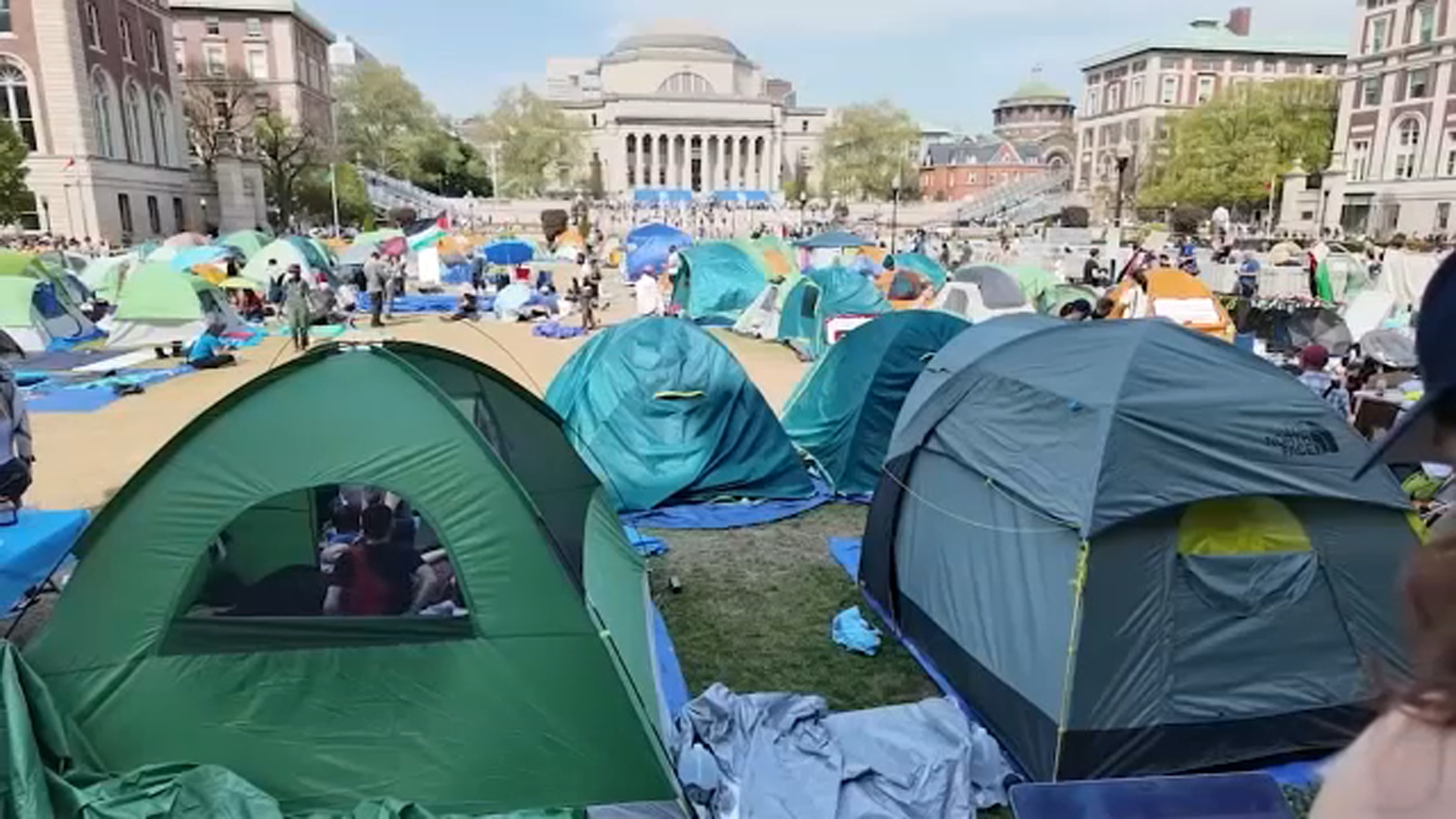 Columbia begins suspending students who refuse to leave encampment