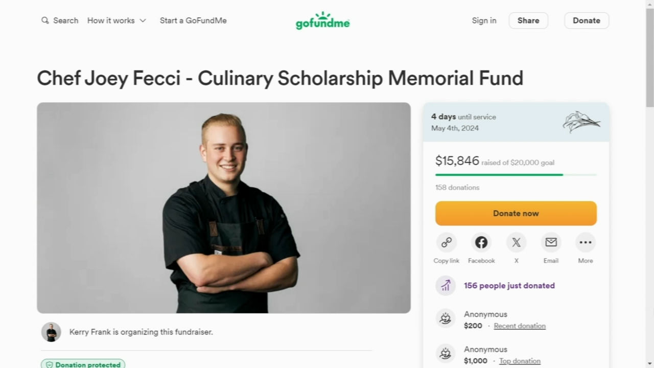 Chicago-trained chef Joey Fecci dies after Nashville race