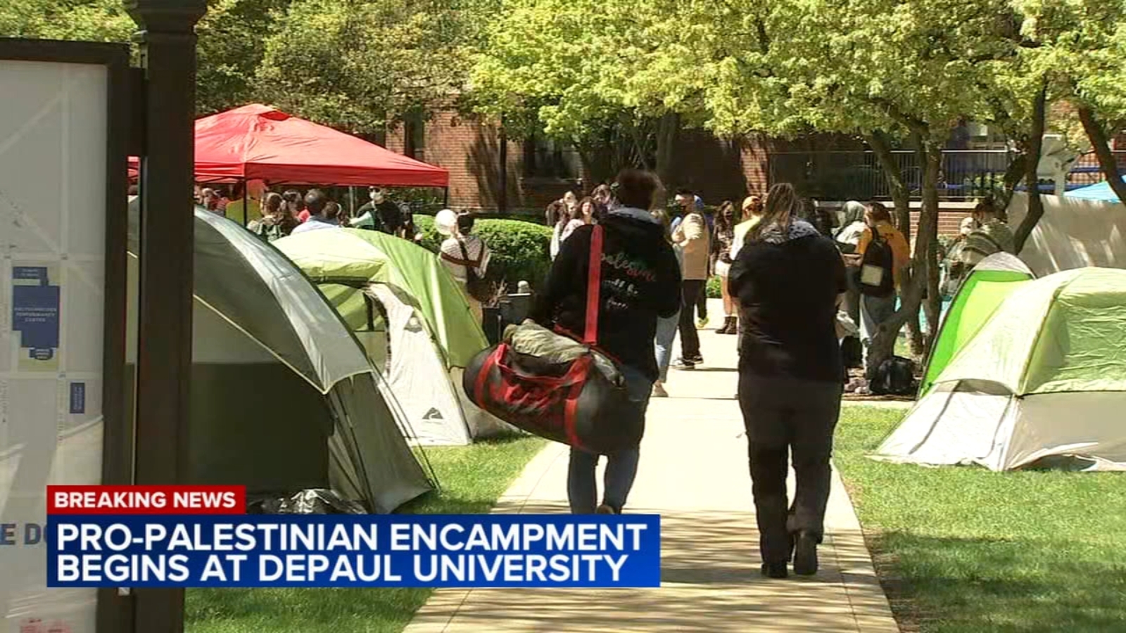 University of Chicago pro-Palestinian protesters continue encampment as