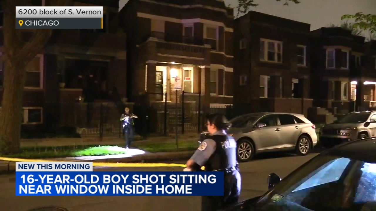 Boy, 16, shot near window inside Woodlawn home: CPD
