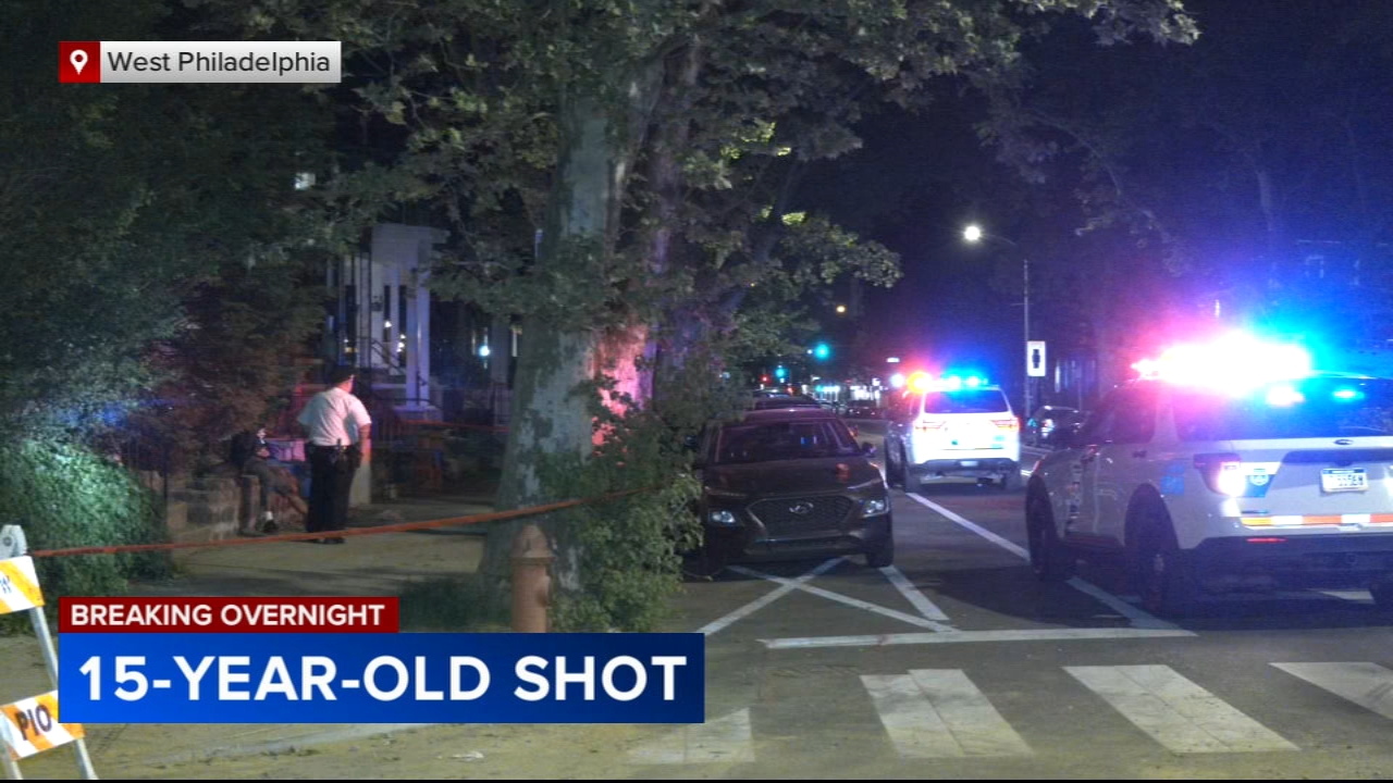A 15-year-old boy is recovering after being shot in West Philadelphia