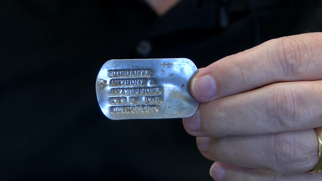 Vietnam vet reunited with lost dog tags after over 50 years 