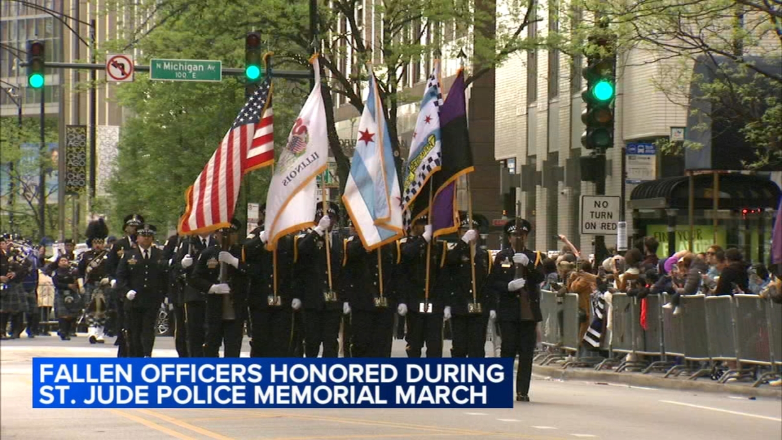 St. Jude Memorial March honors fallen CPD officers - ABC7 Chicago