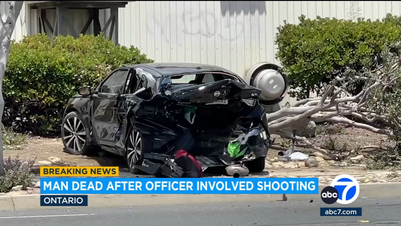 Innocent driver, suspect dead after chase, police shooting in Ontario