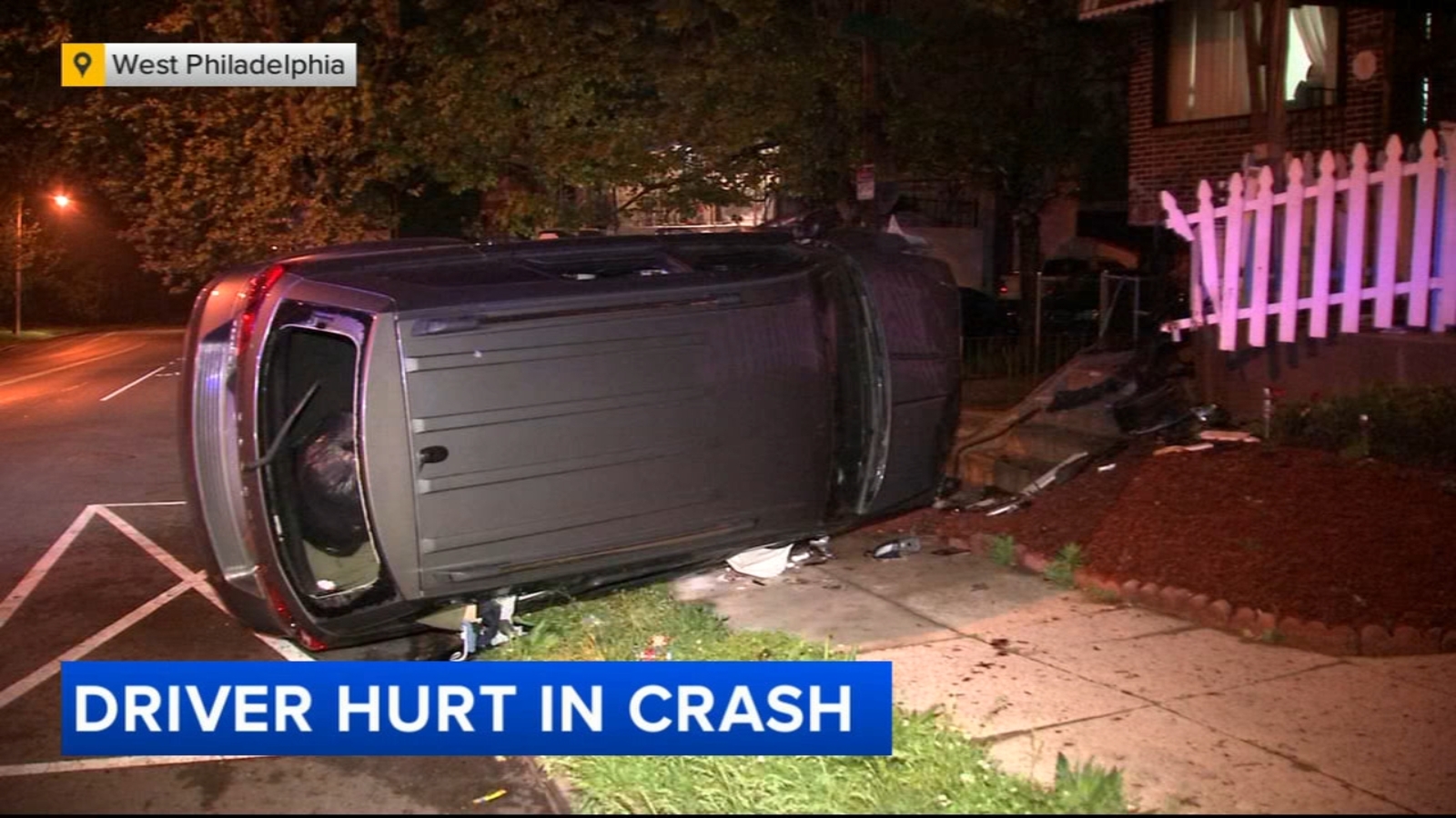 Driver injured in rollover crash after losing control of vehicle on ...
