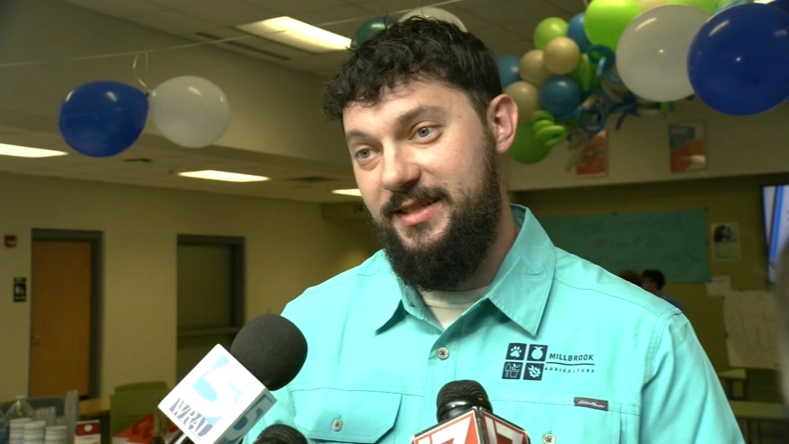 Ryan Berglund Millbrook High educator named Wake County Public