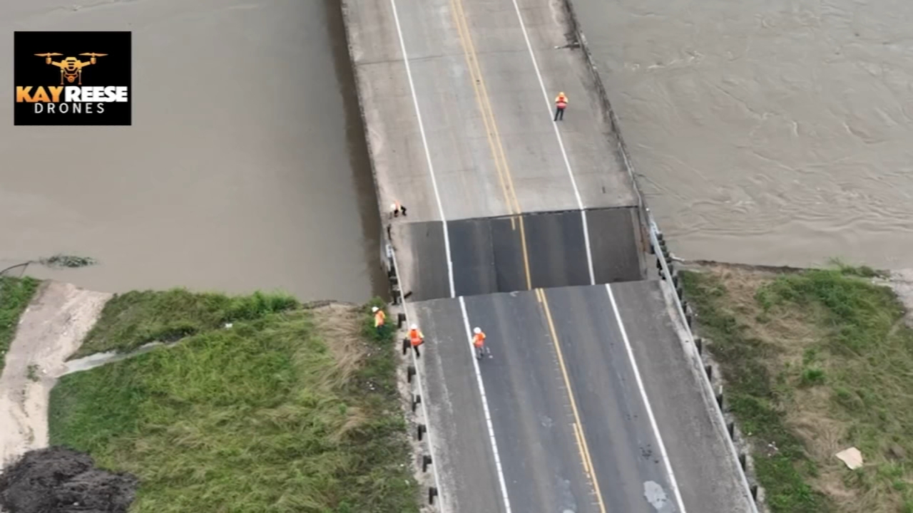 Flood-damaged roads leaving small SE Texas towns stranded