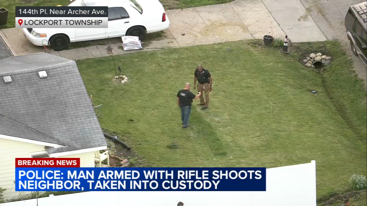 Man shoots neighbor in Lockport Township, police say