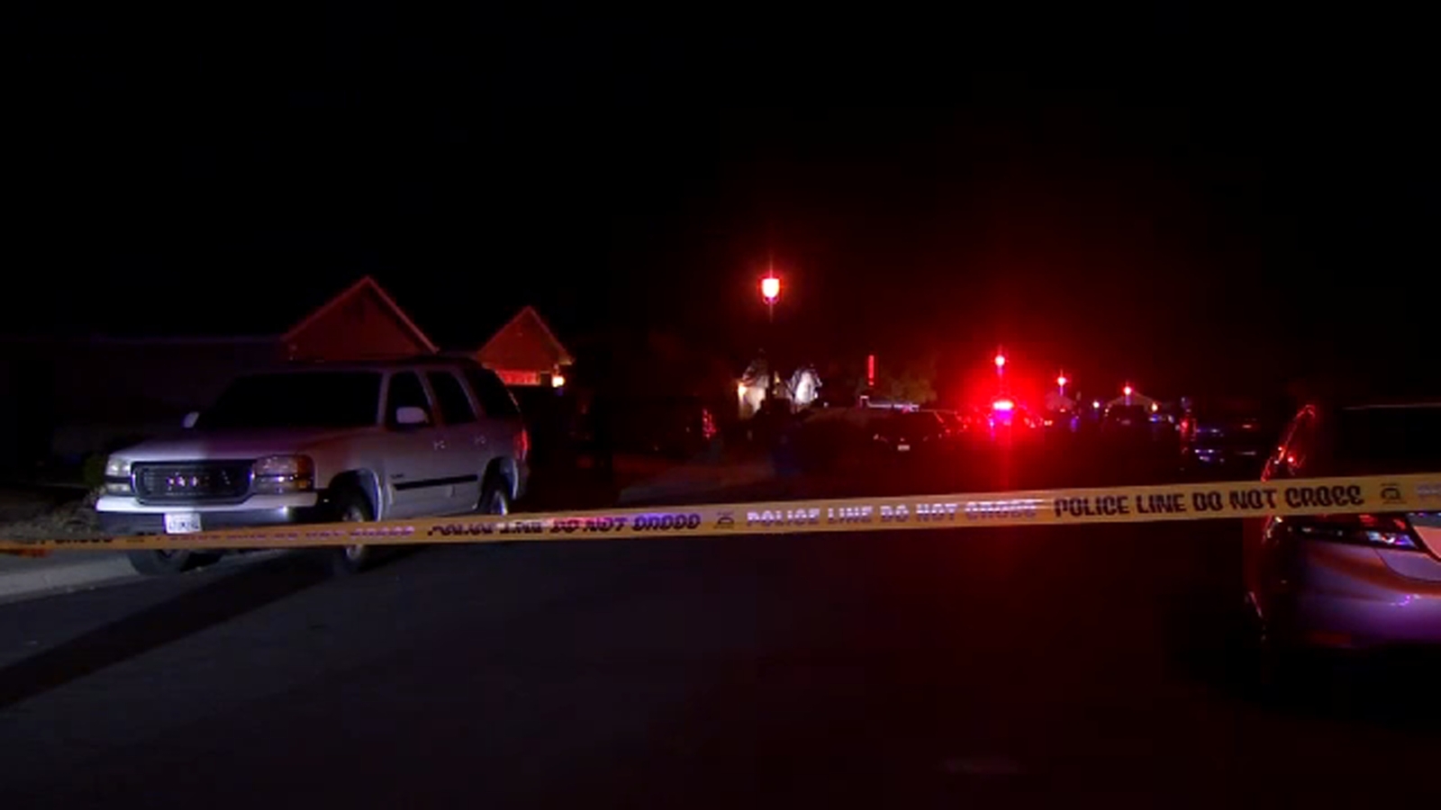 Police activity in Sanger neighborhood