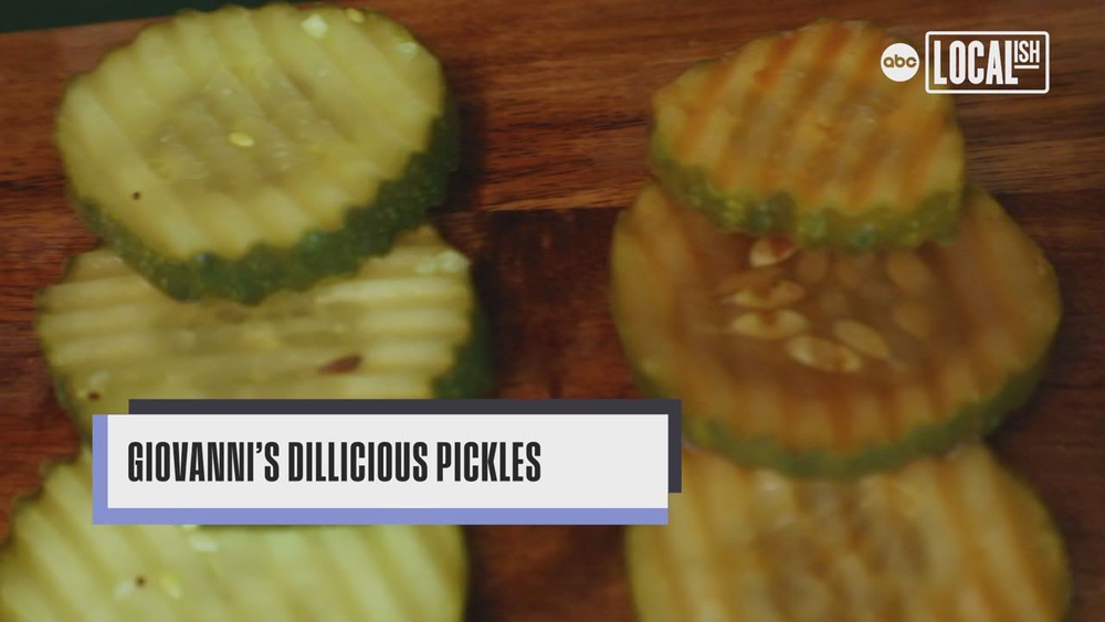 Giovanni's Dillicious Pickles is the destination for pickle-lovers