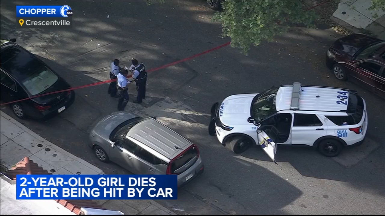 Young girl dead after mother accidentally hits her with car in Philadelphia: Sources