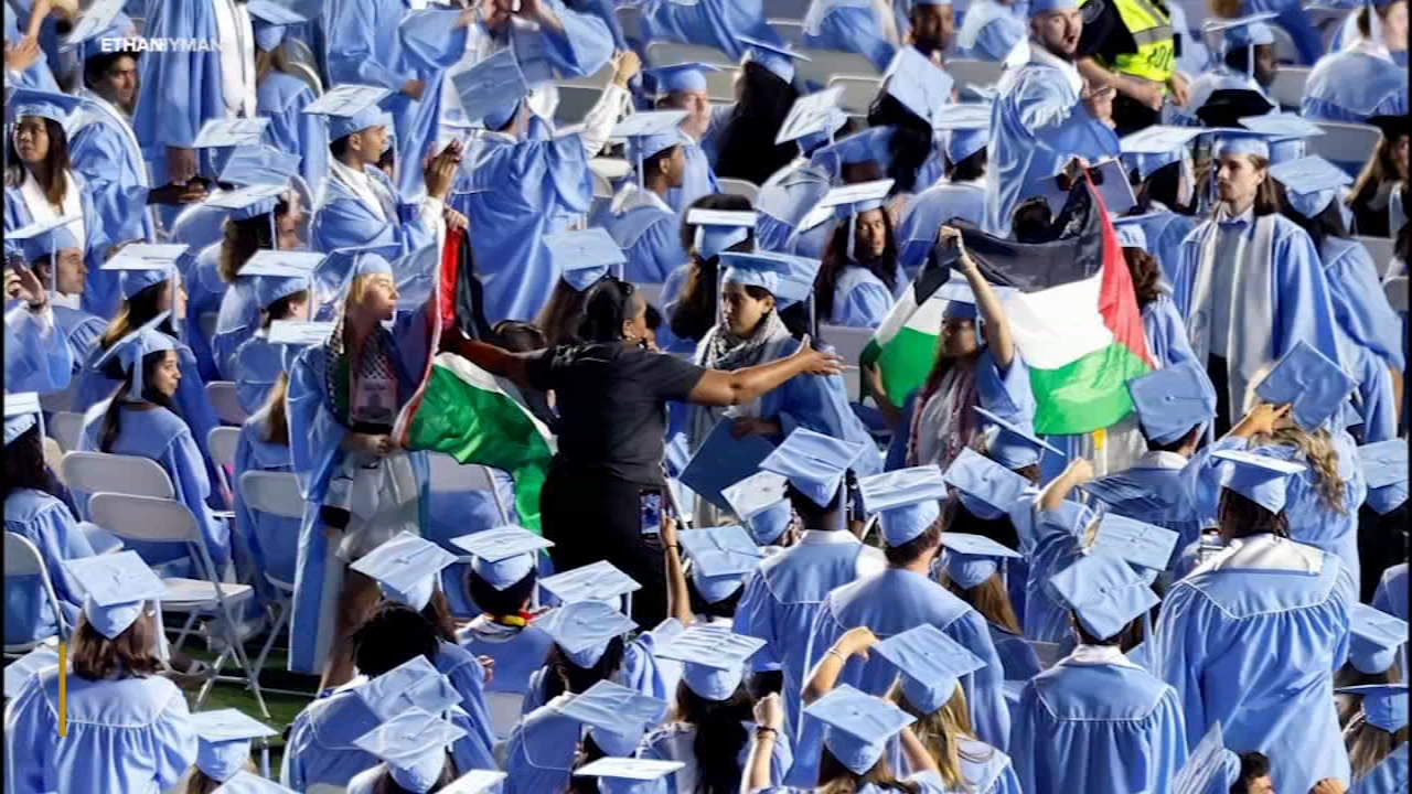 UNC graduation goes off without major interruption