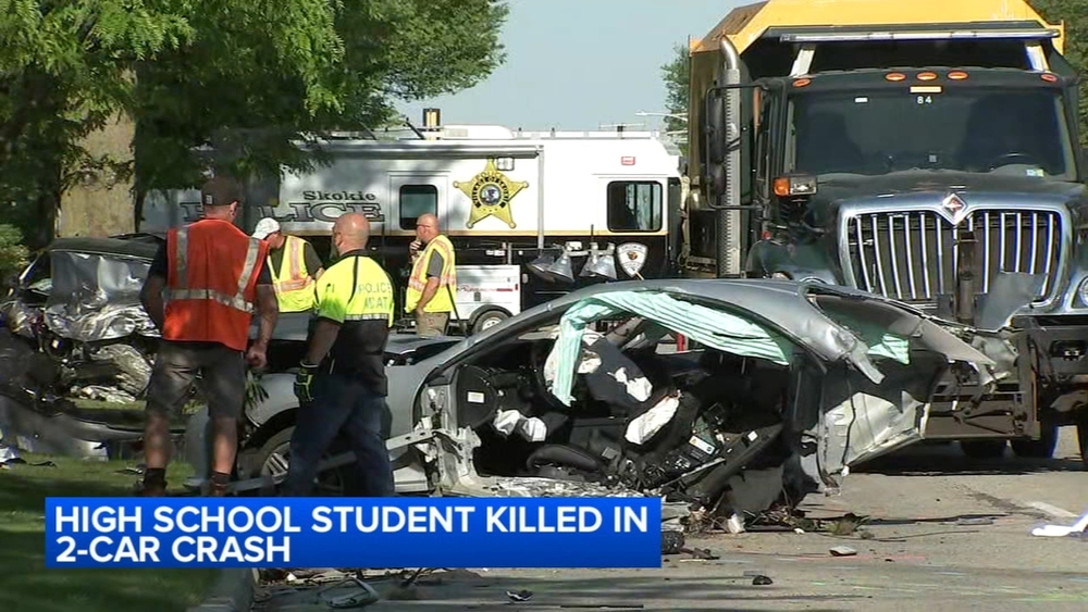High school senior killed in Glenview crash, passengers in hospital in critical condition