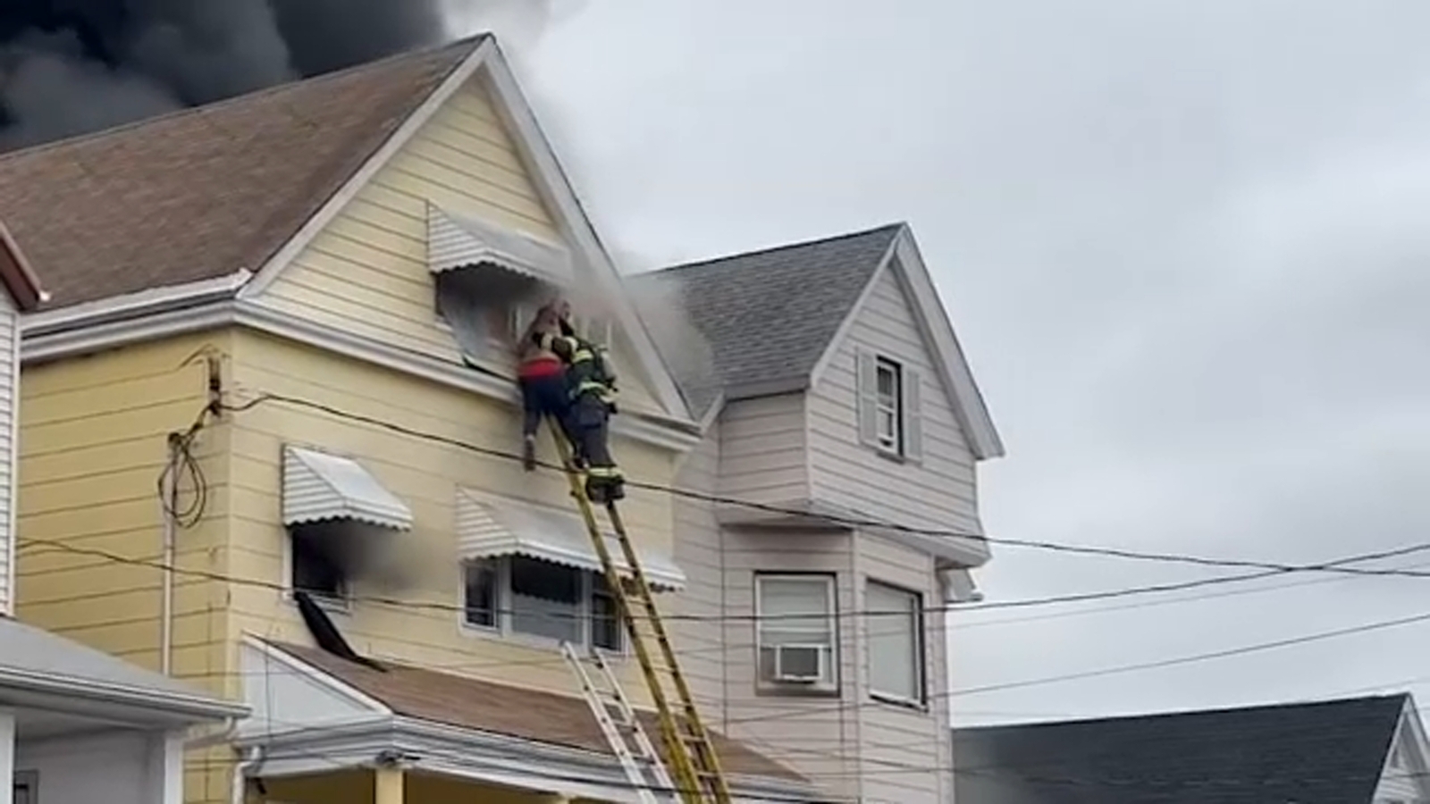 Bayonne house fire: Man rescued, over a dozen displaced after four ...