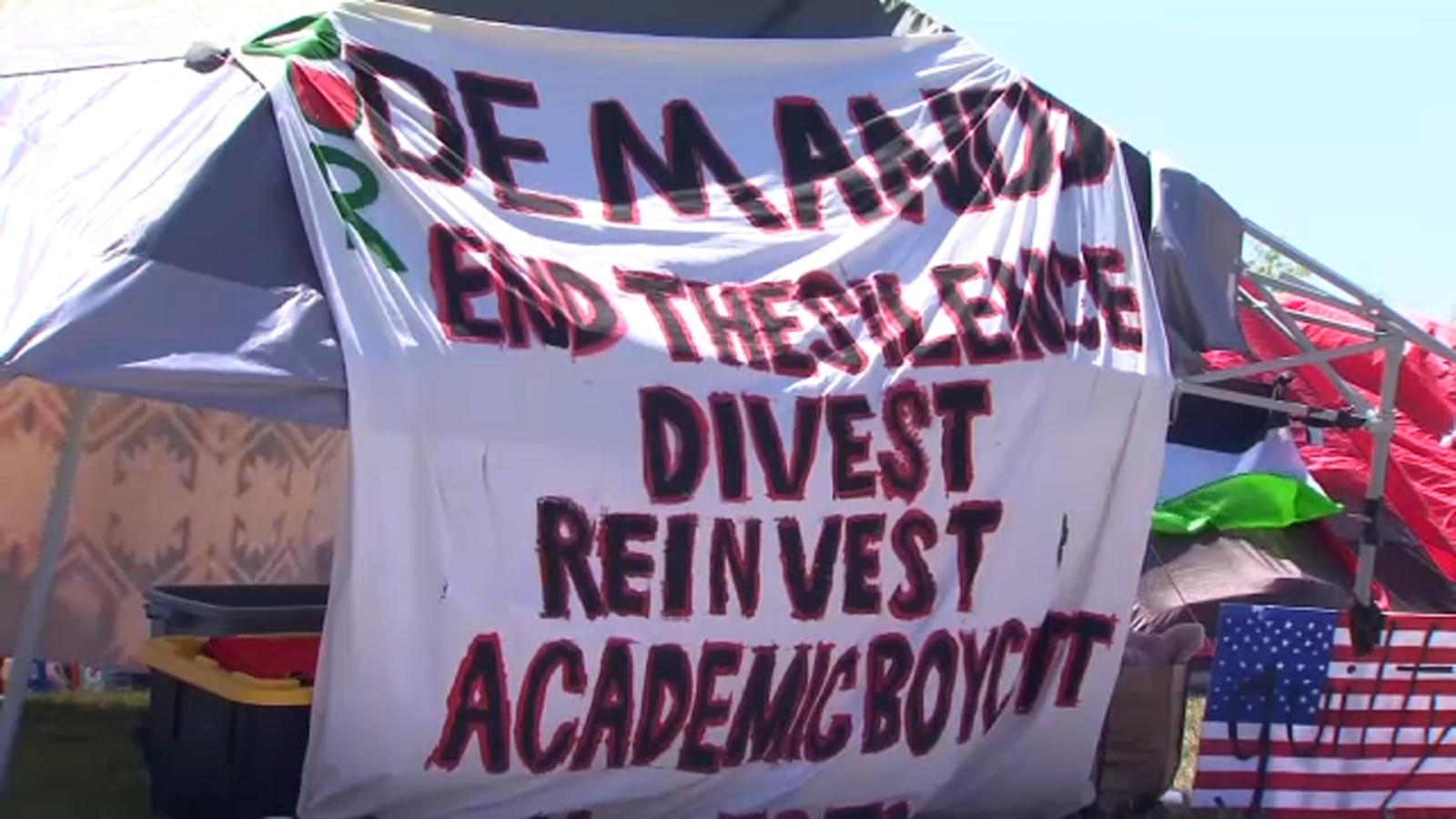 Pro-Palestinian protestors remain on UC Merced campus ahead of Board of Regents meeting