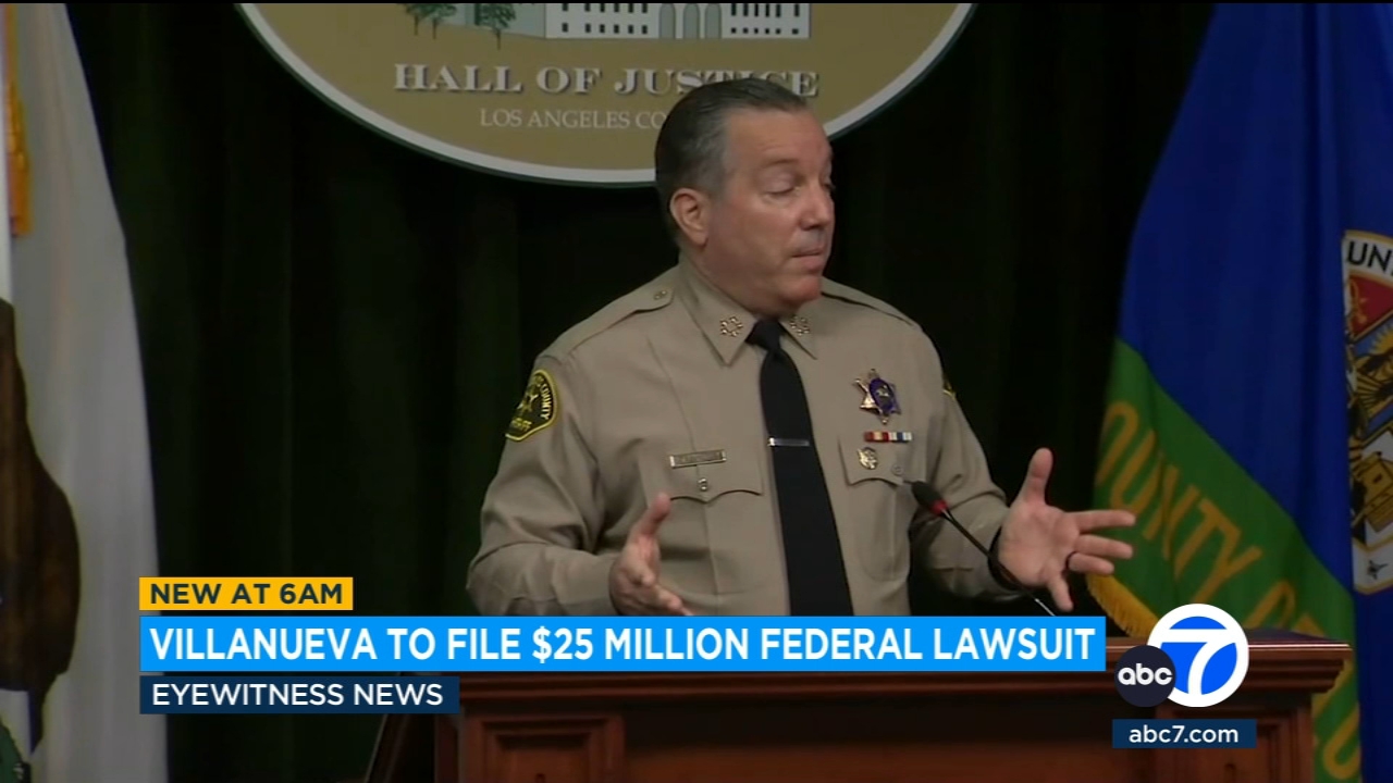 Former Sheriff Villanueva to file $25M suit against L.A. County