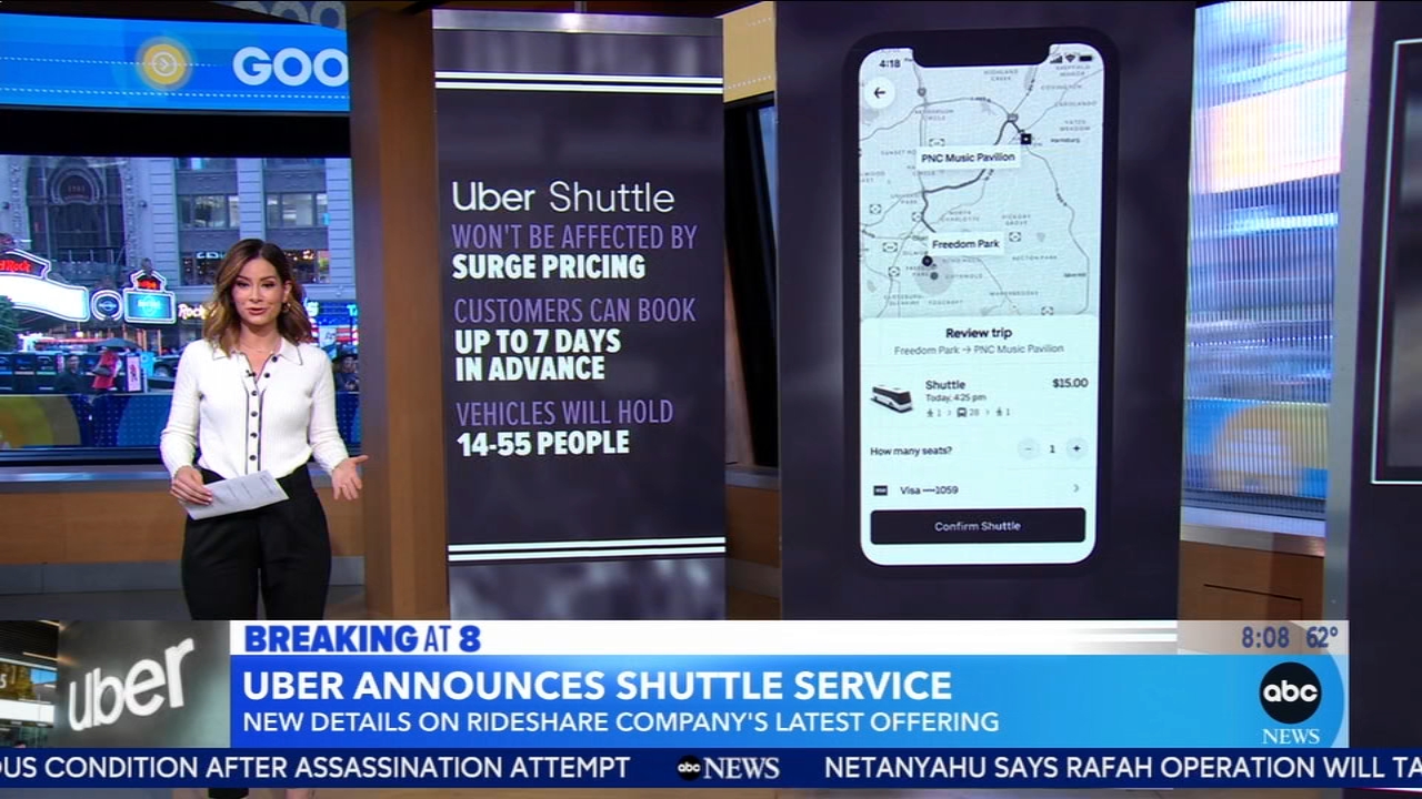 Uber will soon let riders book a shuttle to airport, events for less than a regular ride