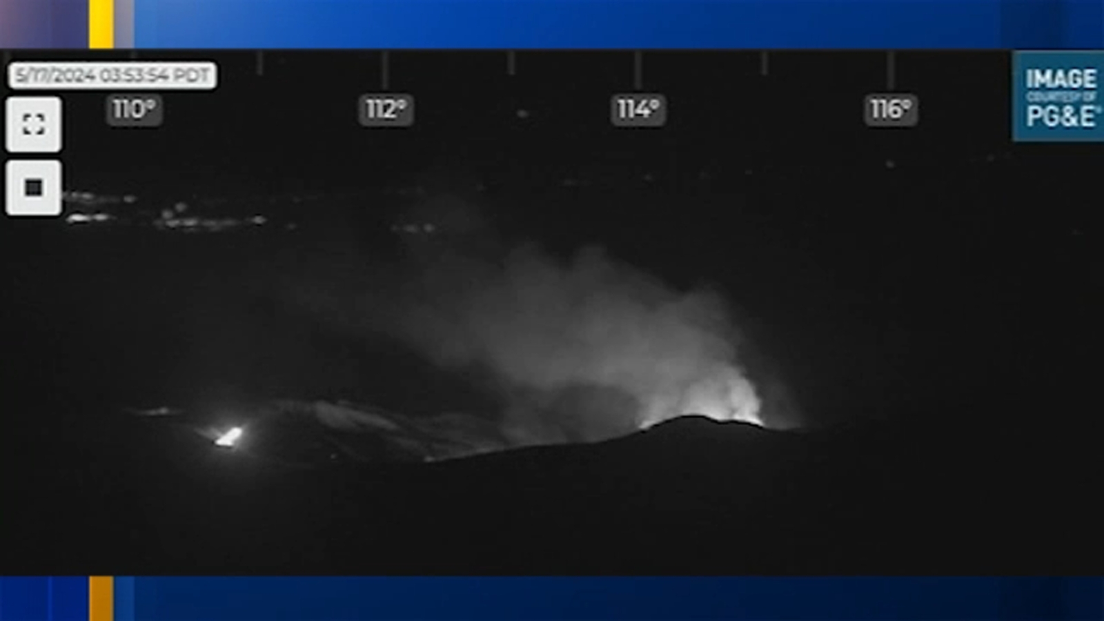 Wildfire breaks out in western Fresno County near Coalinga