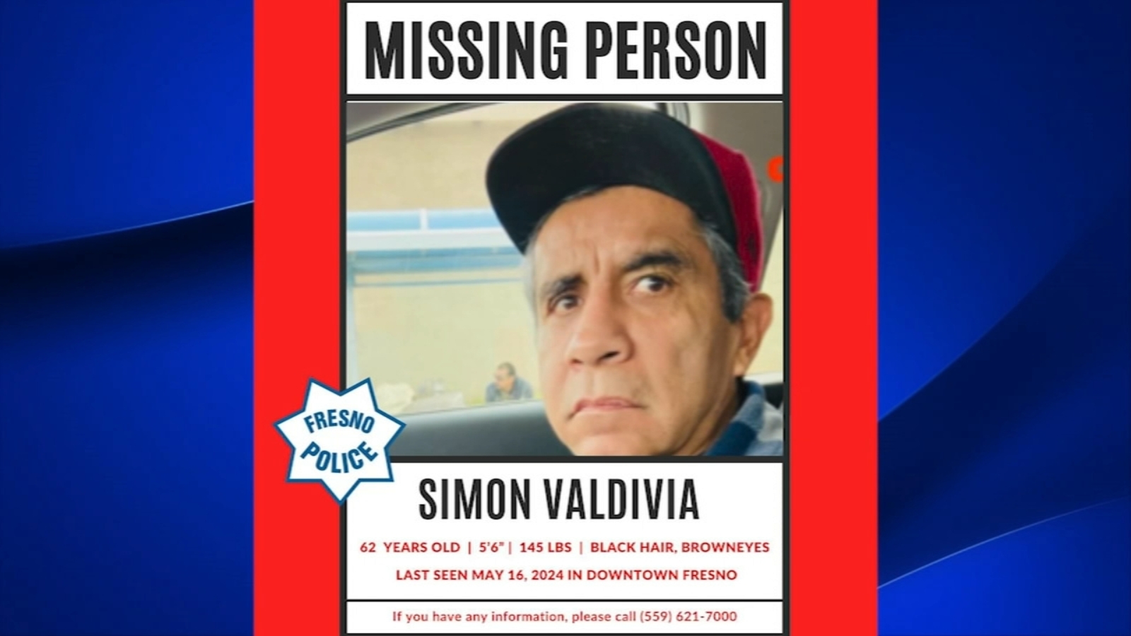 Police asking for public's help in finding at-risk Fresno man