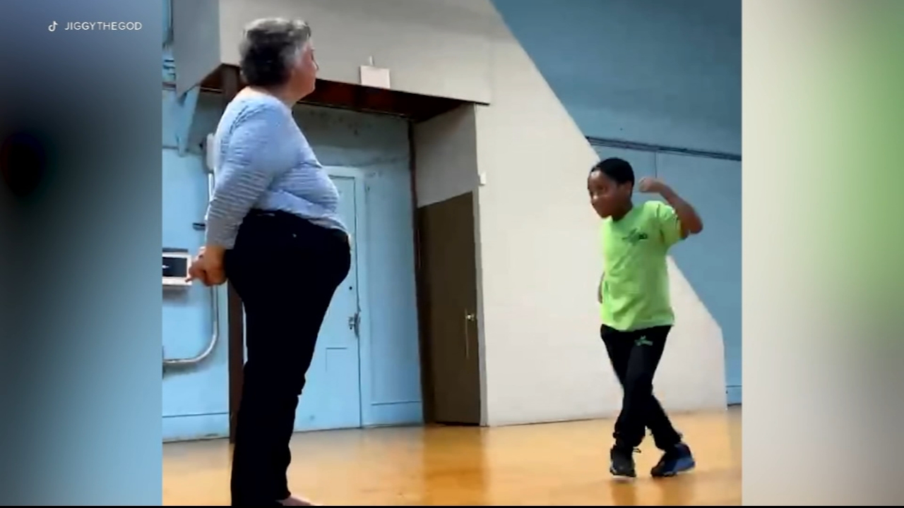 Close to 20 million people around the globe have seen the video of a Kensington 2nd grader and his teacher at Deep Roots Charter School throw down in a 'veggie dance' dance off.