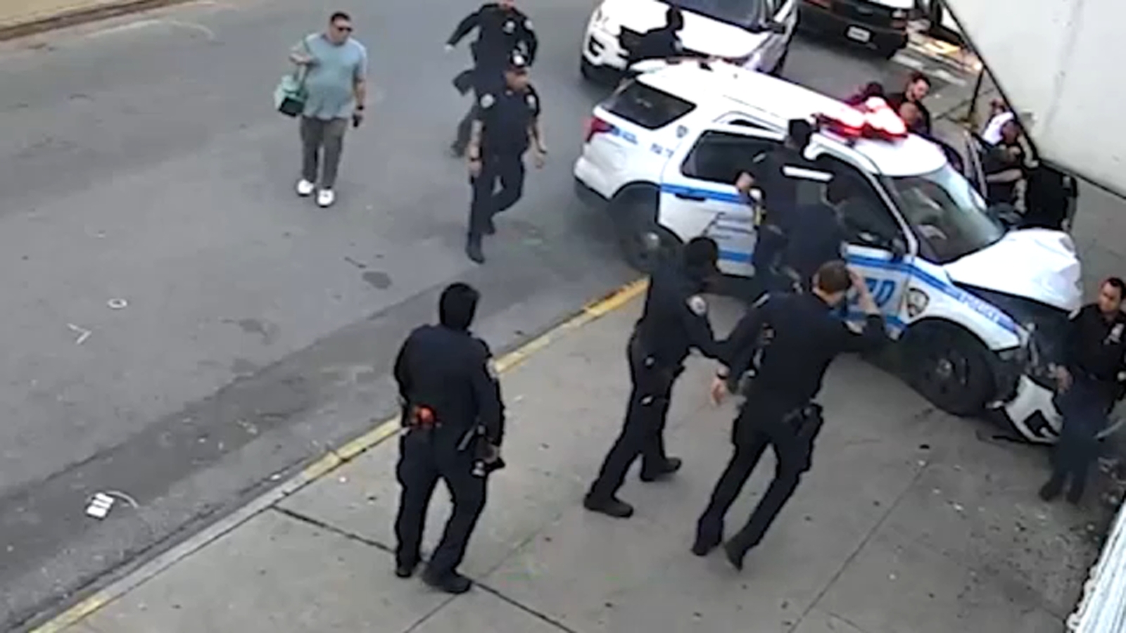 NYPD officers hurt in Bronx crash, teen grazed by bullet in Morrisania ...