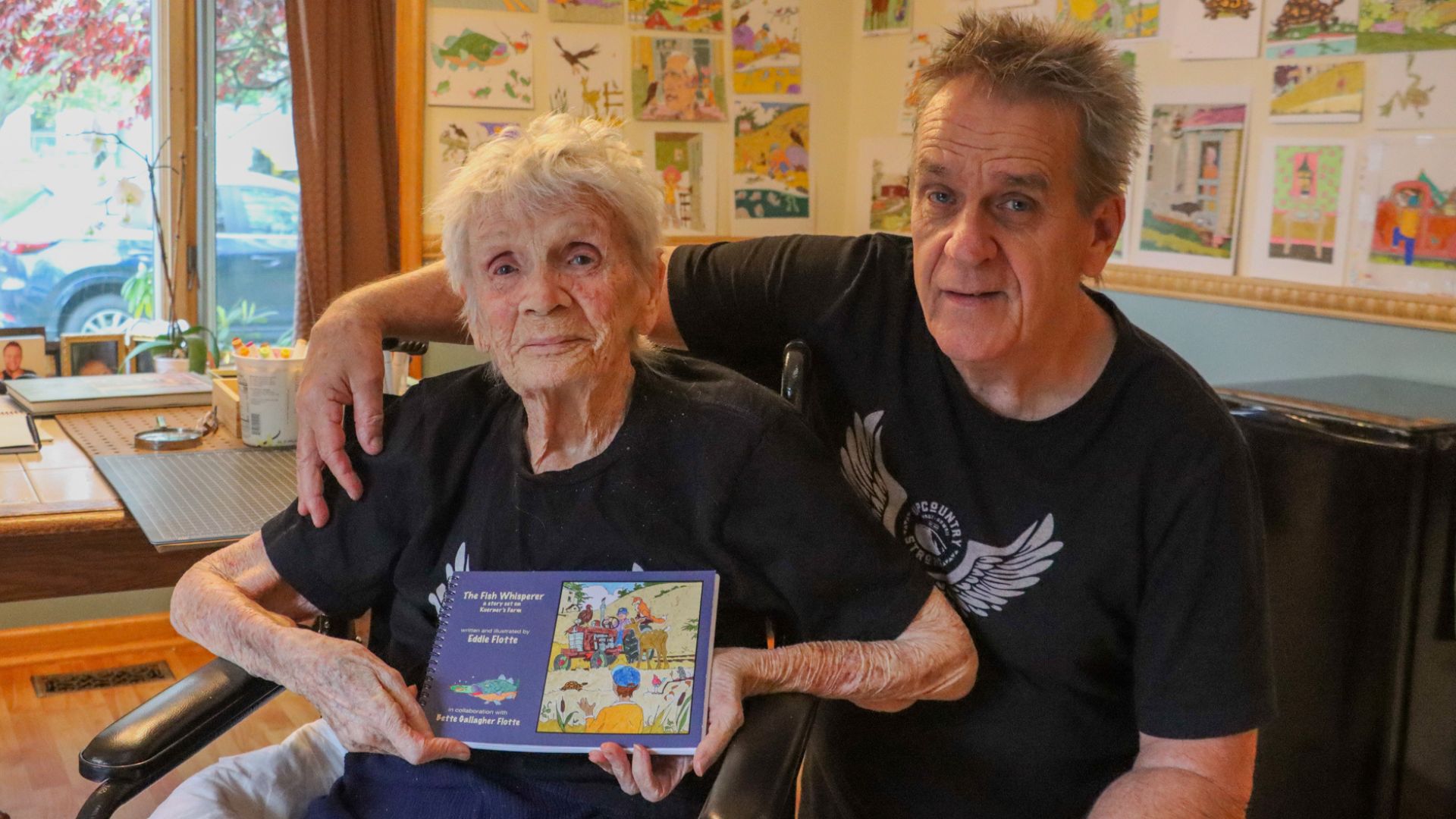 Artist from Maui creates picture book with his 90-year-old mother