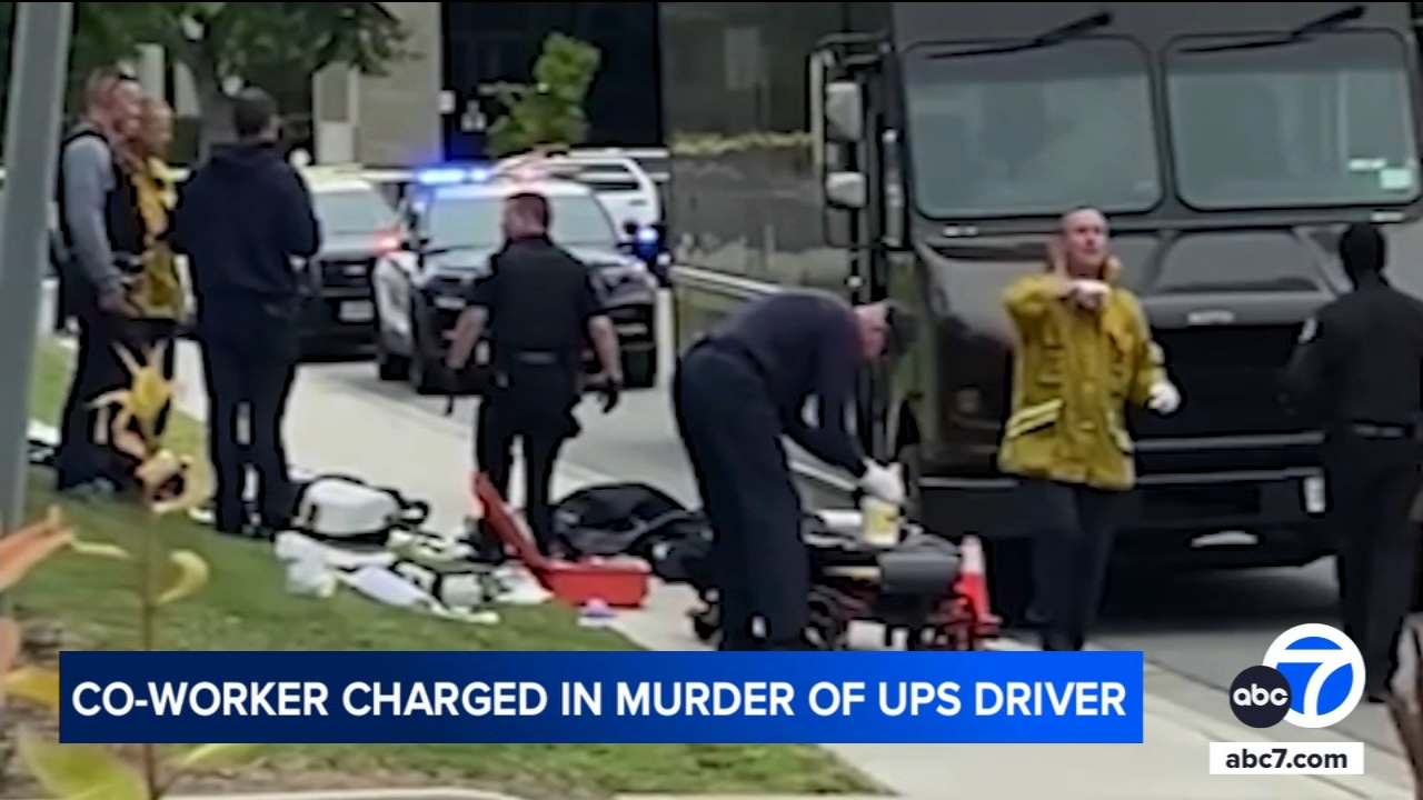 Co-worker charged in murder of UPS driver in Irvine