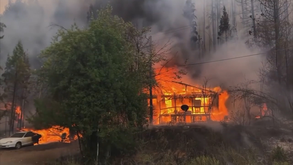 What's the impact of climate change on wildfires in the next 25 years?