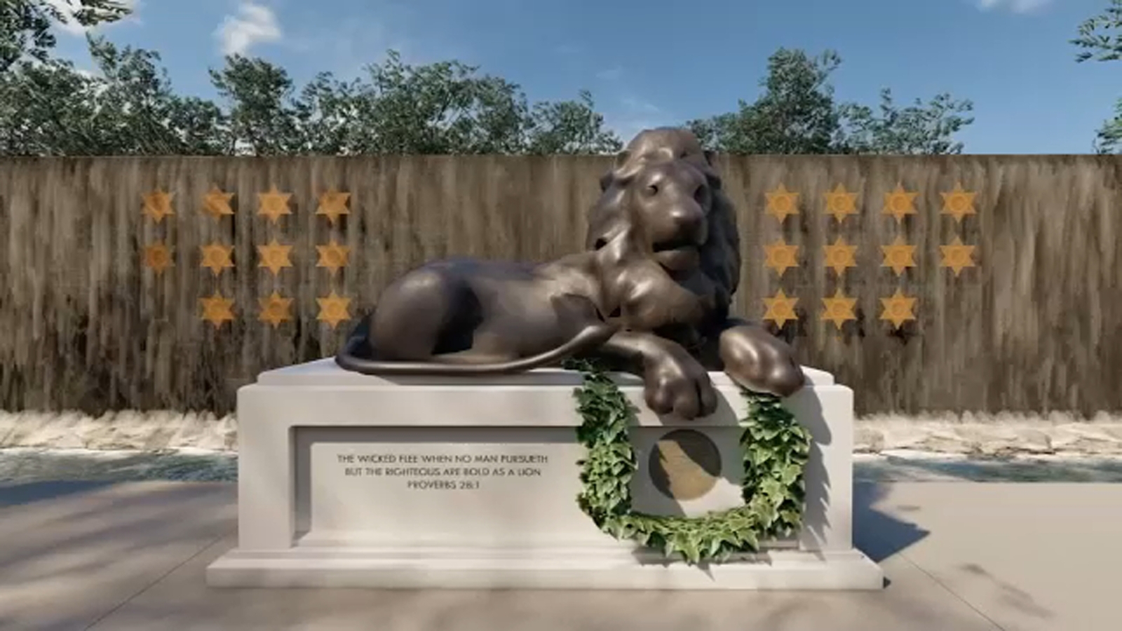 Construction begins on Fresno County Sheriff's Memorial