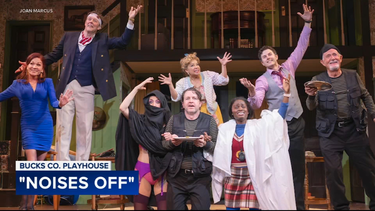 'Noises Off' brings star-studded cast to Bucks County Playhouse