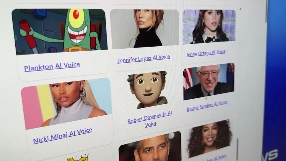 How does AI copy a celebrity's voice? Here's a demonstration